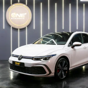 Win this GOLF 8 GTE Plug-In Hybrid or £15.000 Cash Alternative